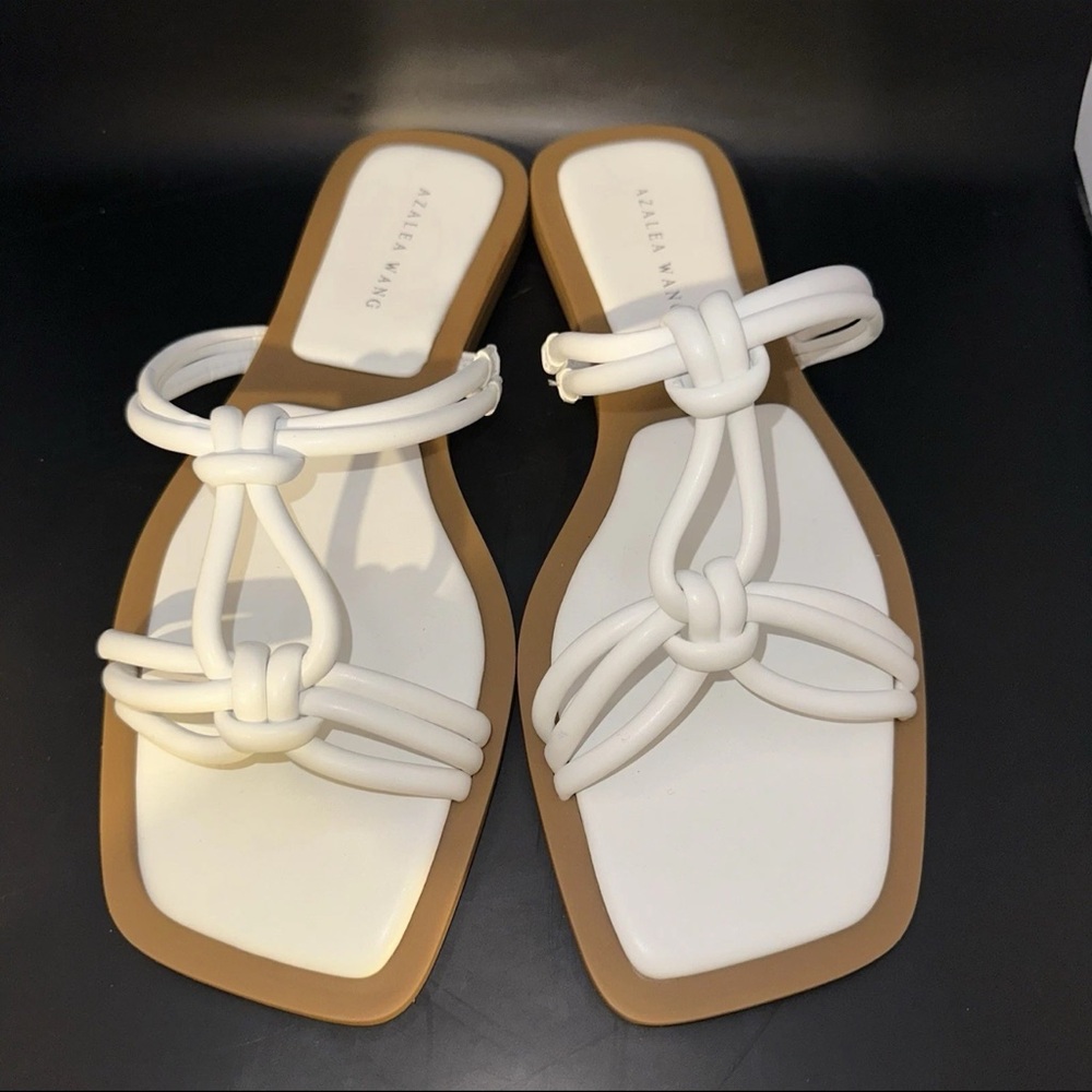 AZAELA WANG  White Sandals
